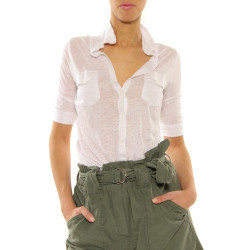 T-Shirt Majestic Filatures white